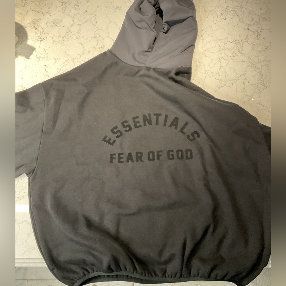 Nylon Fleece Essentials Hoodie